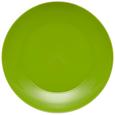 Plitvi Krožnik Sandy - zelena, Konvencionalno, keramika (26,8/2,42cm) - MÖMAX modern living