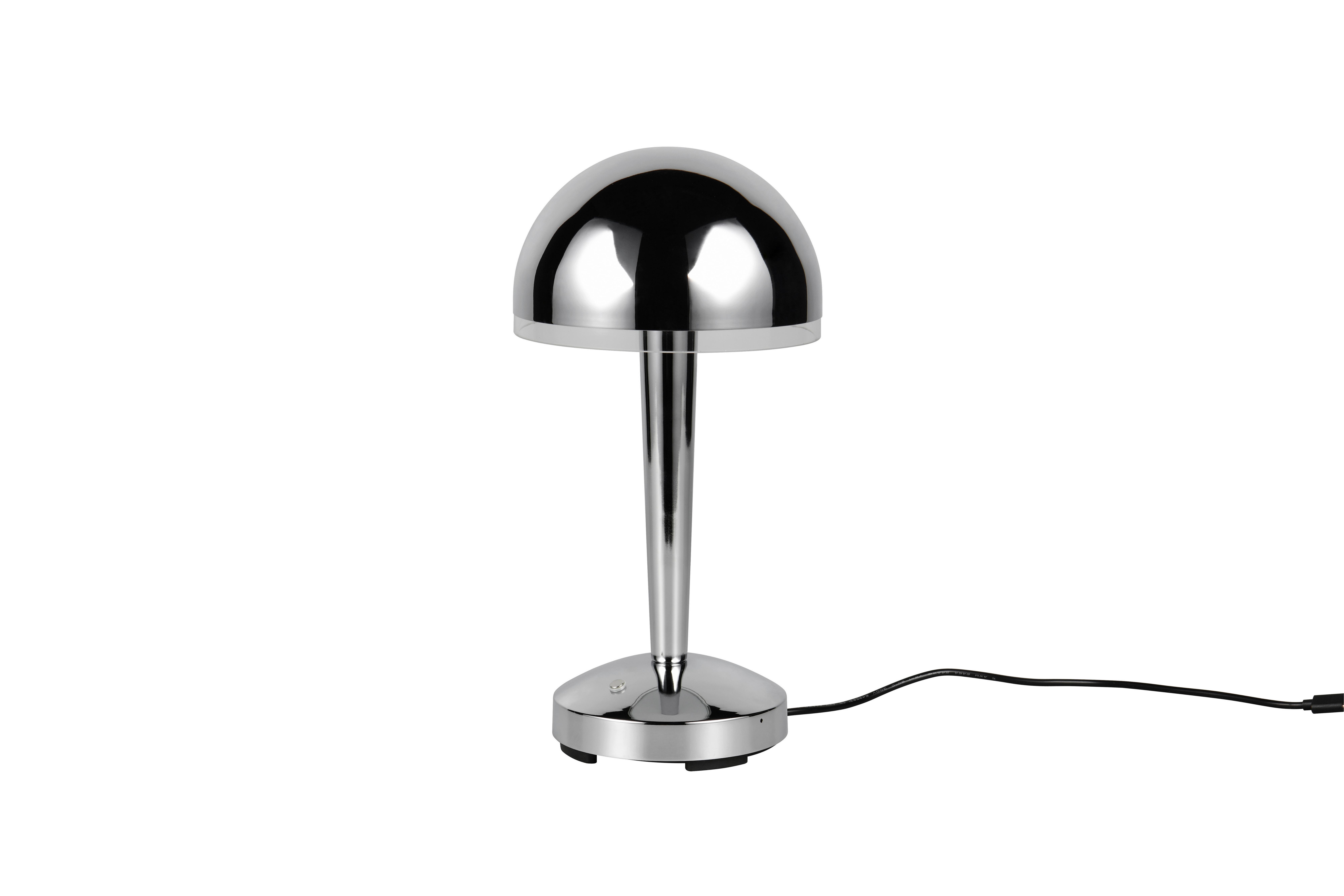 LAMPA STOŁOWA LED R54541106 - przezroczysty/kolor chromowy, Modern, tworzywo sztuczne/metal (15,4/29,5cm)