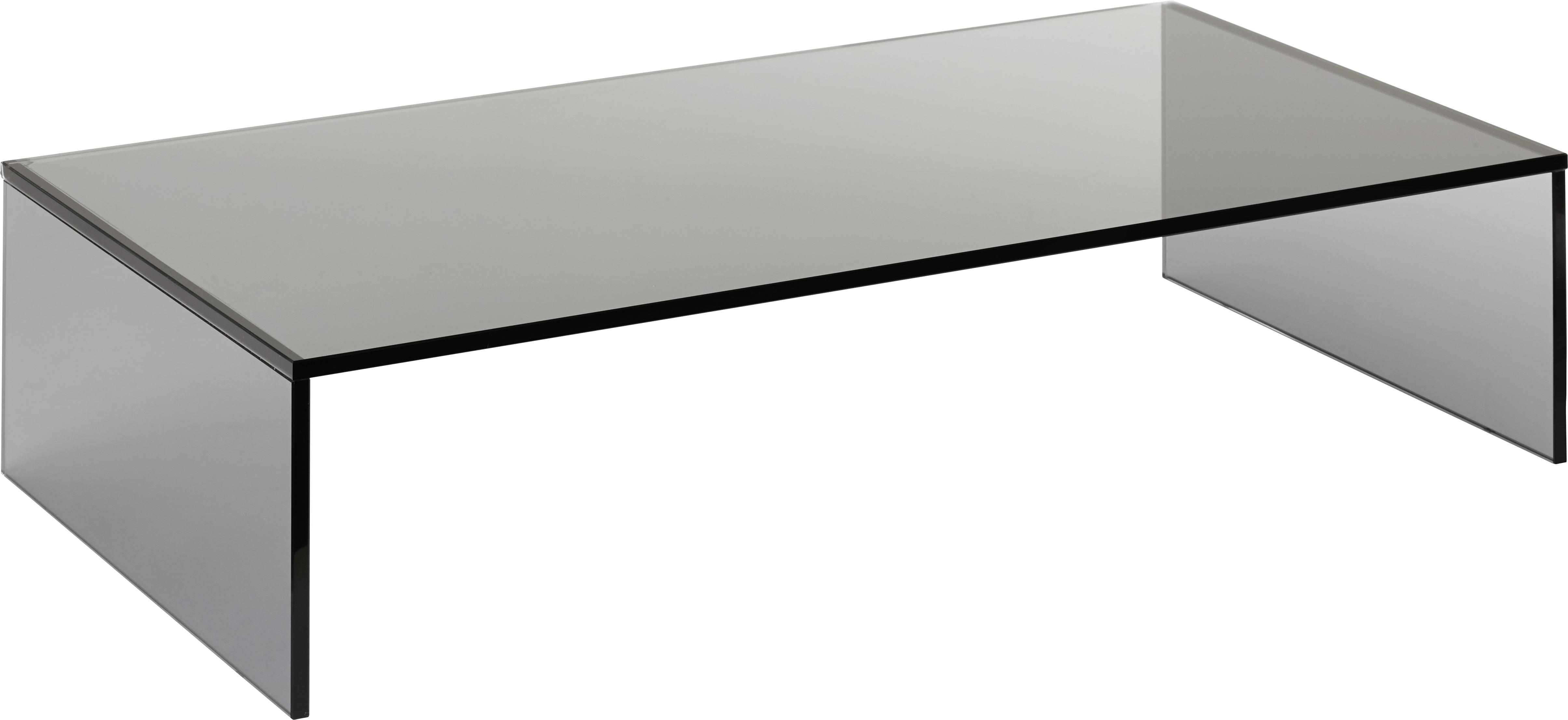 Tv-rátét Universal 60cm - sötétszürke, Üveg (60/14/30cm)