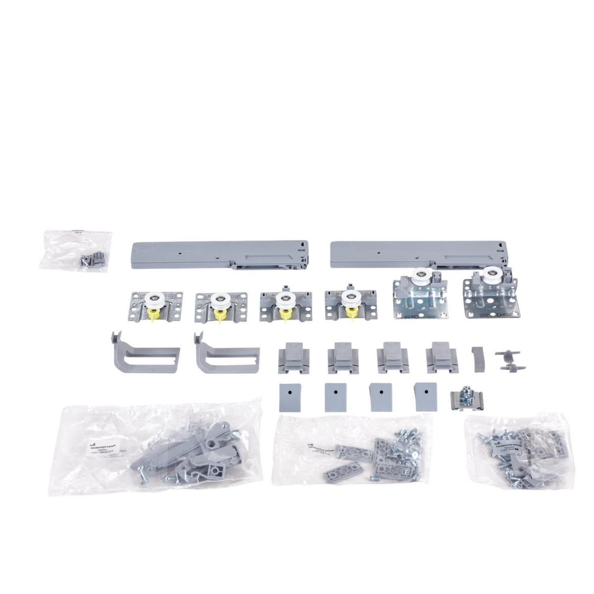 kit de montare UNIT - culoare aluminiu, Modern, plastic/metal - Ondega