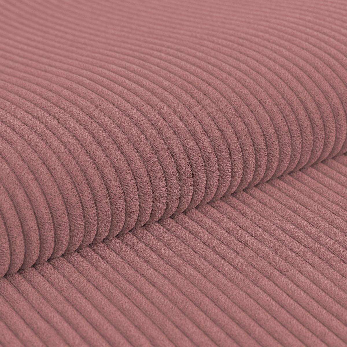 Colțar VENI - roz antic, Modern, textil (272/210cm) - Modern Living