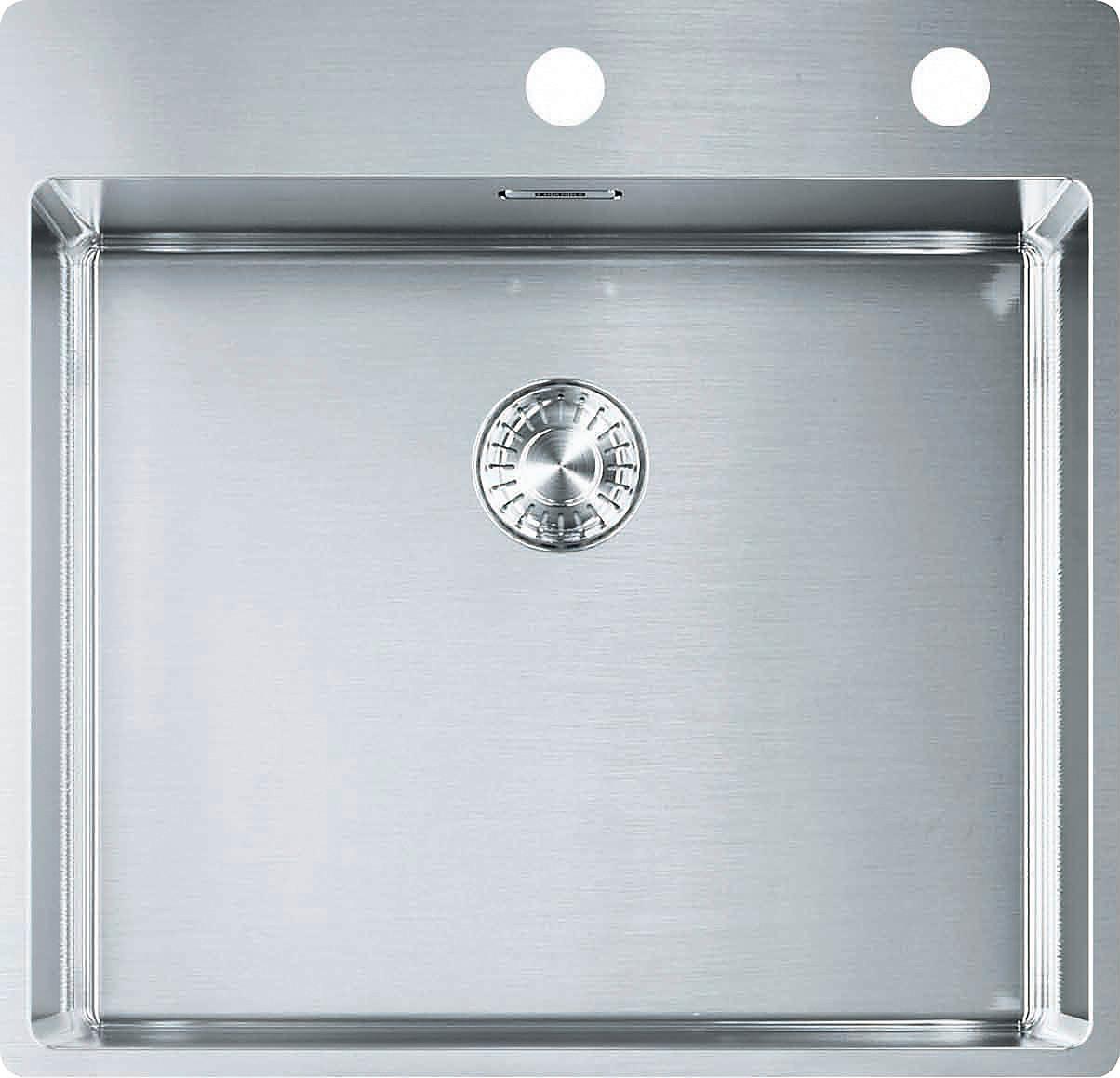 Spüle Box, Typ:1270375342 Edelstahl - Edelstahlfarben, Metall (53/51cm) - Franke