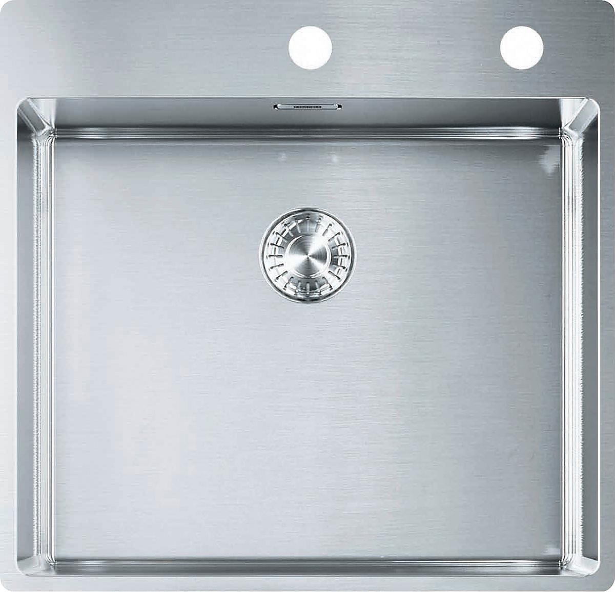 Spüle Box, Typ:1270375342 Edelstahl - Edelstahlfarben, Metall (53/51cm) - Franke