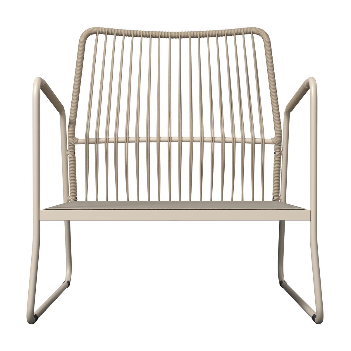 Balkonset Male Beige - Beige, MODERN, Kunststoff/Textil