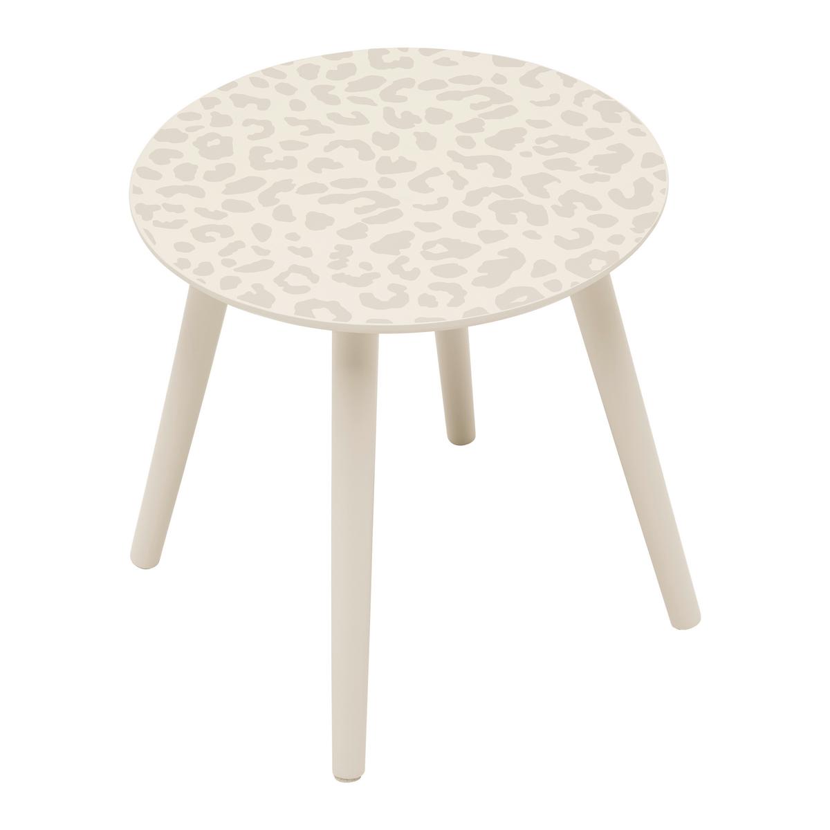 Beistelltisch Mia Beige - Beige, Modern, Holz/Holzwerkstoff (40/40/40cm) - Based