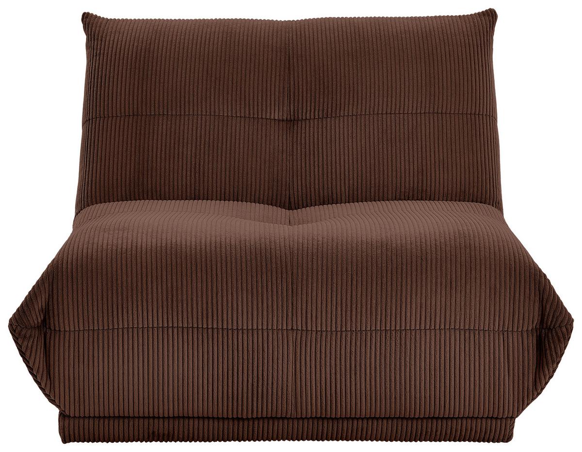 Modul Sofaelement Giselle Braun - Braun, Trend, Textil (105/80/112cm) - Livetastic