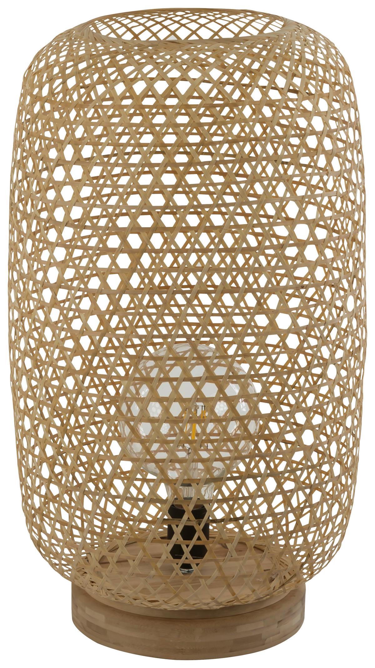 Namizna Svetilka 15367s Mirena - naravne barve, Natur, naravni materiali (31/55cm) - Globo