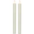 Stabkerze Emma in Creme inkl. Led - Creme (2/24,5cm) - MÖMAX modern living