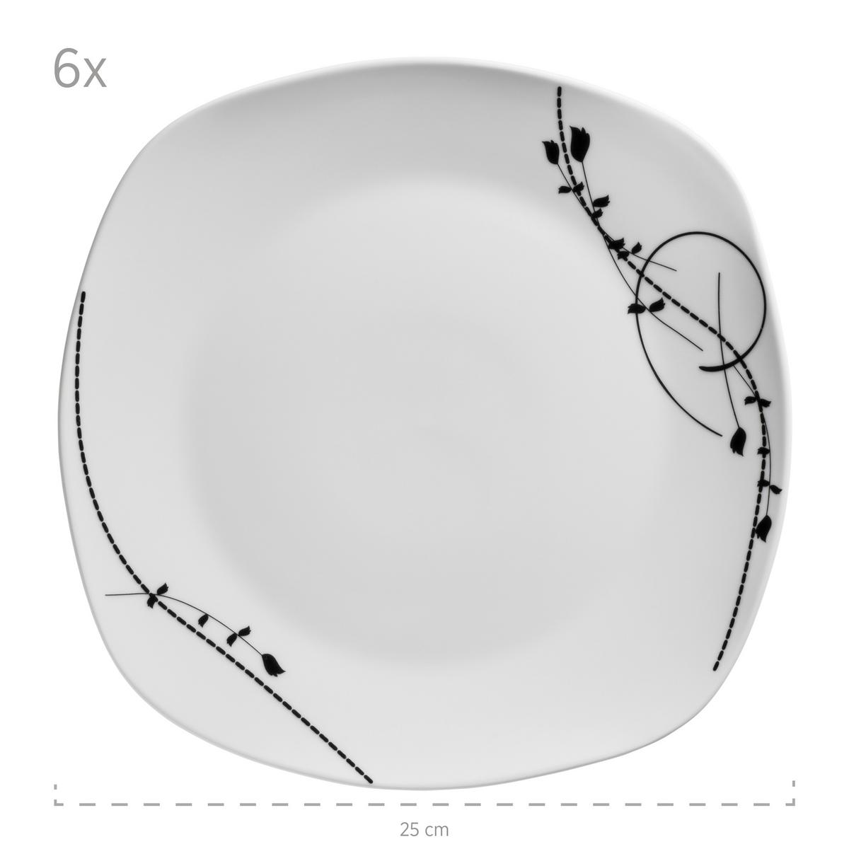 TAFELSERVICE LONDRA - Weiss, Basics, Keramik - Mäser
