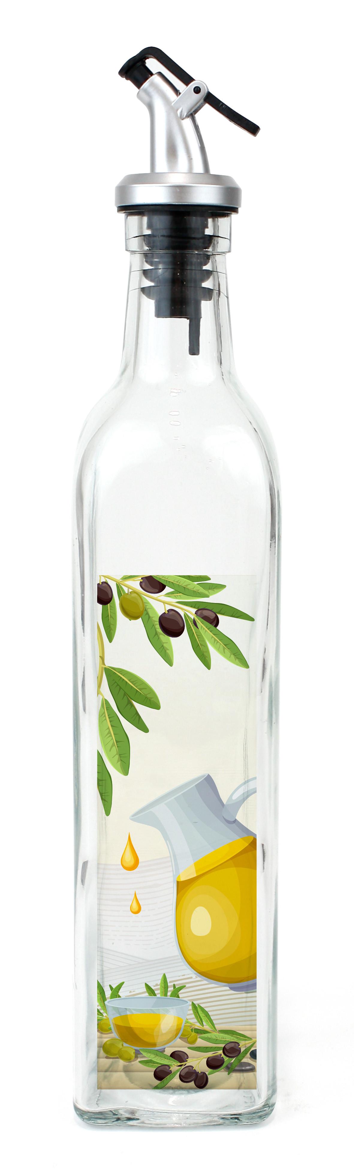 Sticlă pentru ulei Oliva II, cca. 500 ml - Basics (5,8/30,5cm)