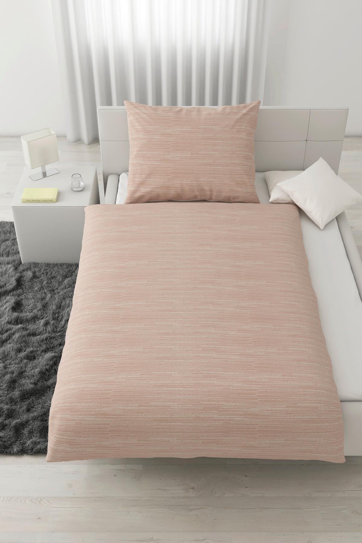 Kétoldalas Ágyneműhuzat Matthias - bézs/natúr színű, Modern, textil (140/200cm) - Modern Living