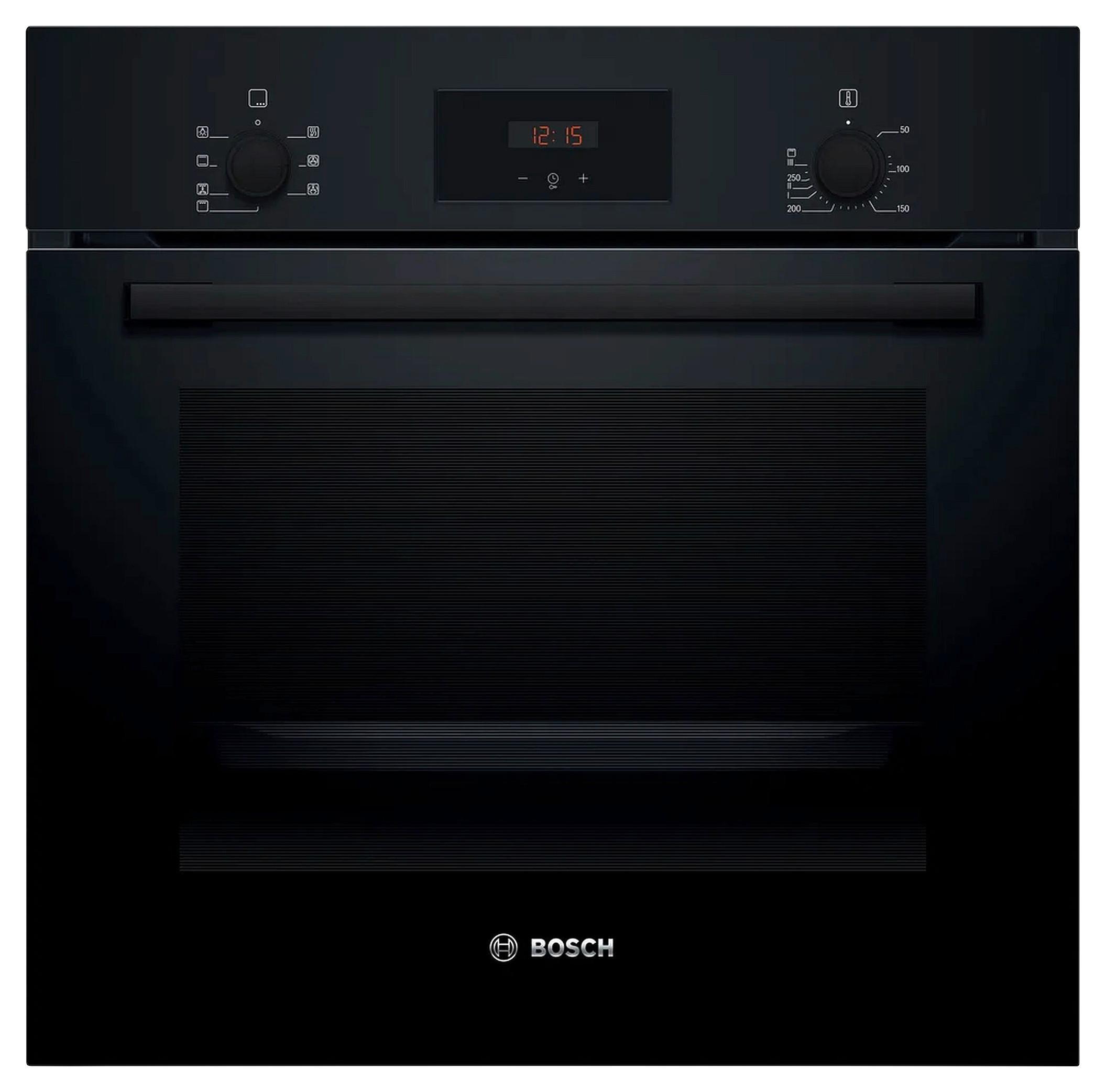 Einbaubackofen HBF133BA1 - Schwarz, MODERN, Metall (59,4/59,5/54,8cm) - Bosch