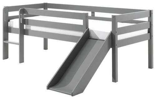 Spielbett "Pino", 90x200 cm, grau - Grau, MODERN, Holz/Holzwerkstoff (90/200cm) - MID.YOU