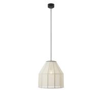 Pendelleuchte Aiko Pendant max. 60 Watt - Beige, Design, Textil (37/37/37cm) - Markslöjd