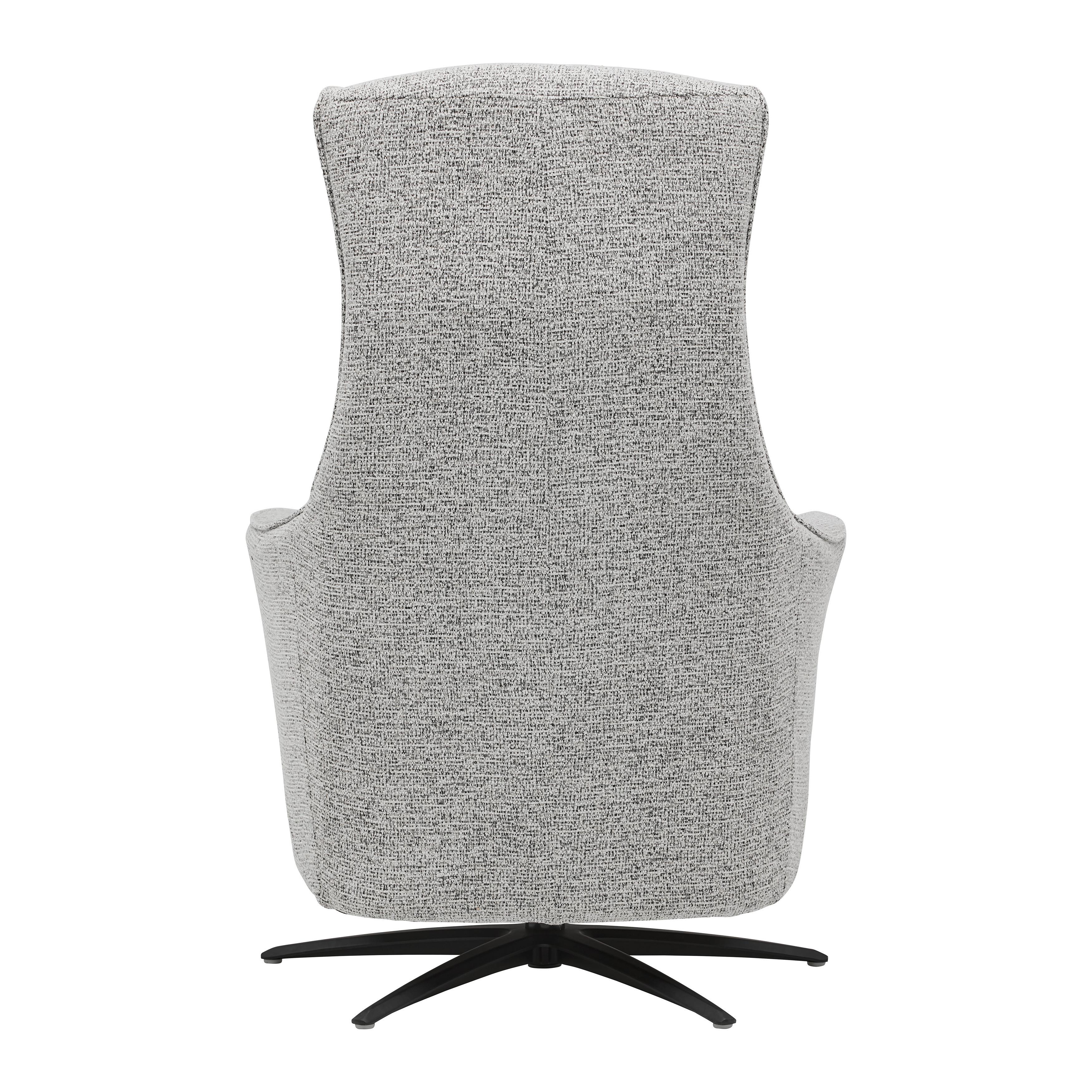 RELAXFÅTÖLJ MAXIMUS - grå/svart, Modern, metall/trä (75/110/86cm) - Premium Living