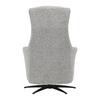 RELAXFÅTÖLJ MAXIMUS - grå/svart, Modern, metall/trä (75/110/86cm) - Premium Living