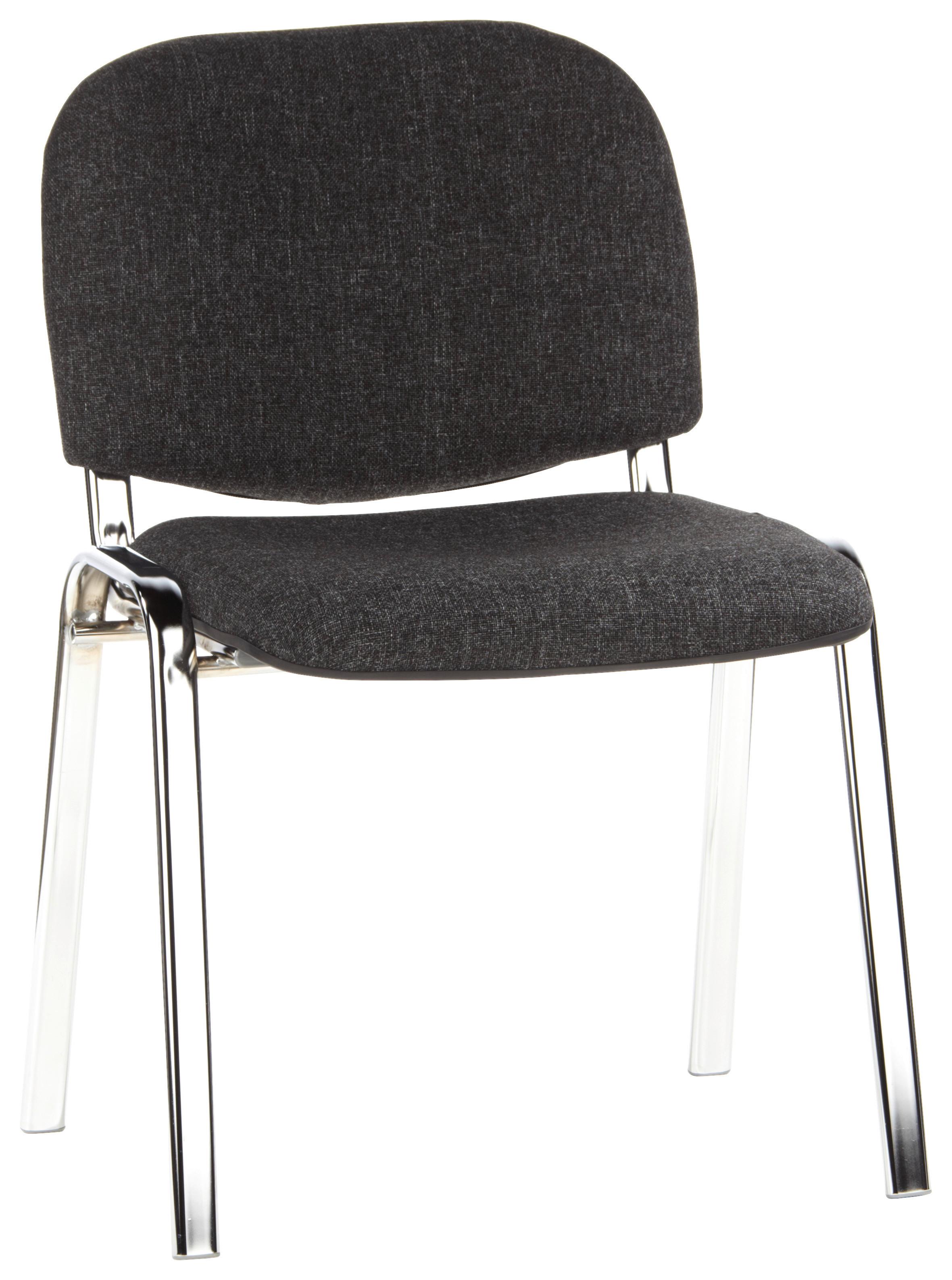 Konferenčni Stol Xt 600, Antracit, Barva Kroma - barve kroma/antracit, Basics, kovina/tekstil (58/84/41cm) - MID.YOU