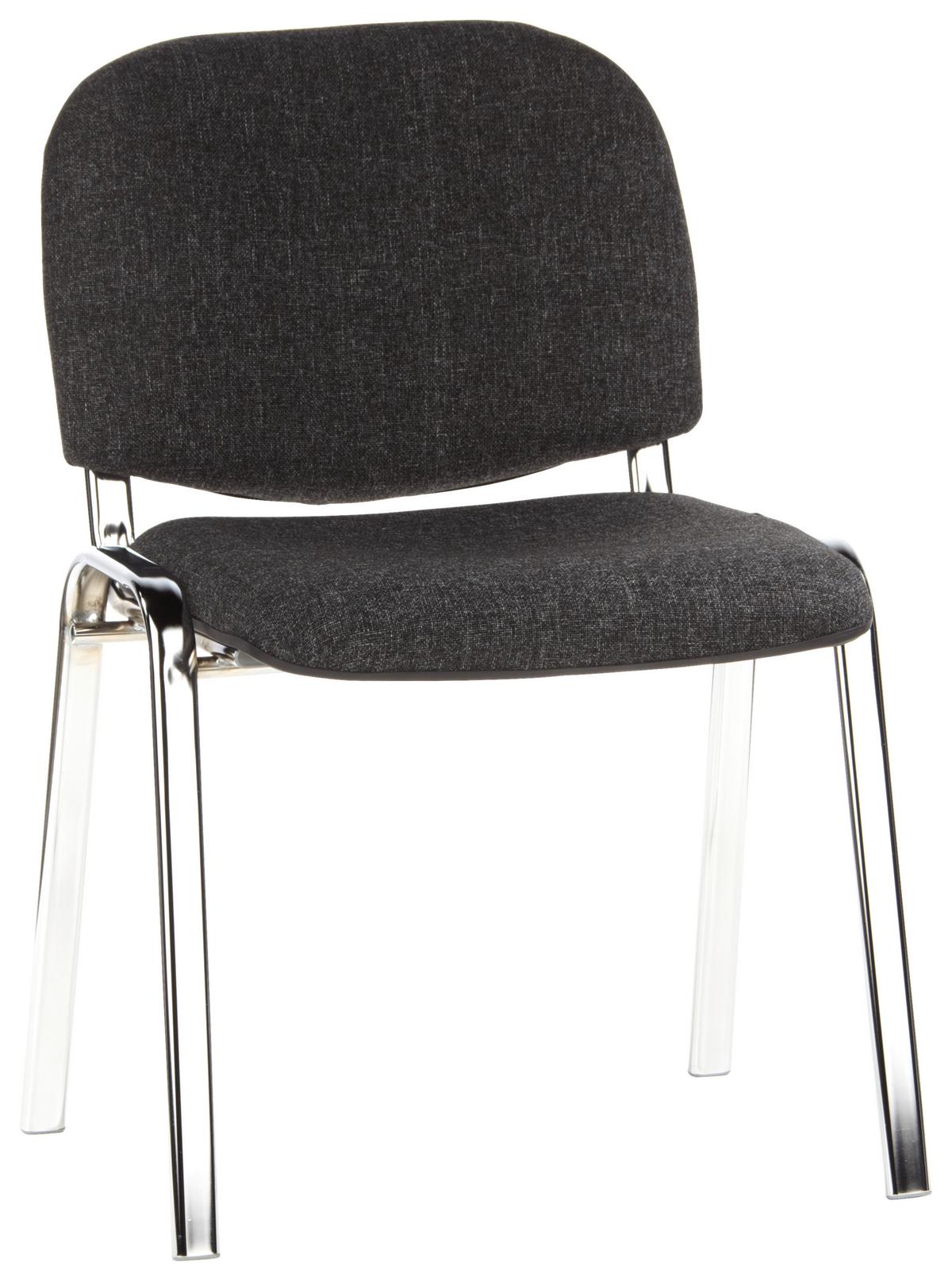 Konferenčni Stol Xt 600, Antracit, Barva Kroma - barve kroma/antracit, Basics, kovina/tekstil (58/84/41cm) - MID.YOU