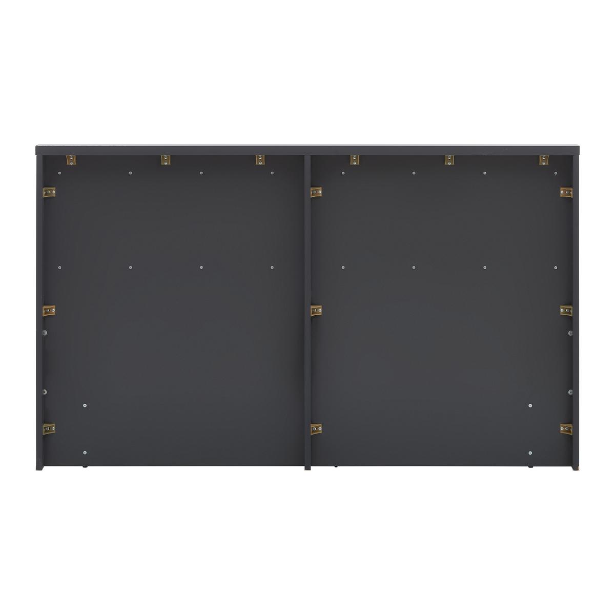 Polsterbett ''Mariello'', 180x200 cm, anthrazit - Hellbraun/Anthrazit, Modern, Holz/Textil (180/200cm) - Bessagi Home