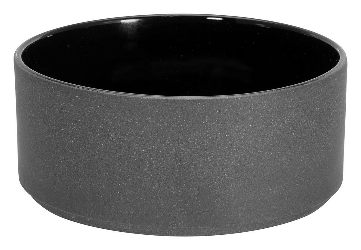 Set Skodelic Za Kosmiče Futuro Black, 4-Delni - črna, Basics, keramika (14cm) - Creatable