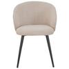 STOL NALA - beige/svart, Lifestyle, metall/textil (57/76/60cm) - Mömax