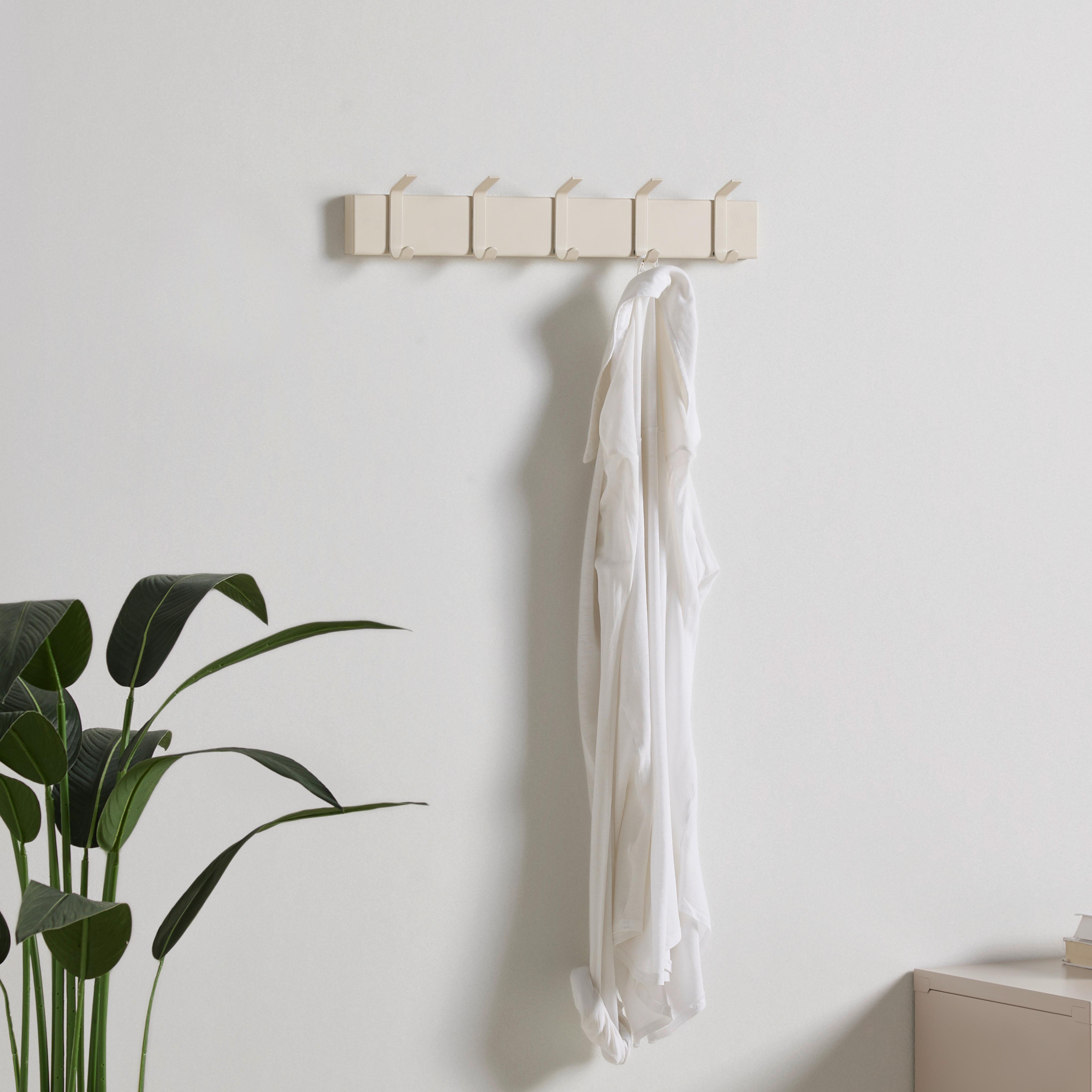 Wandgarderobe Doro Sandfarben - Sandfarben, MODERN, Metall (50/9,5/6cm) - Mömax