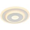 LED-DECKENLEUCHTE BIZULO - Opal/Weiß, MODERN, Kunststoff/Metall (20/4,5cm) - Mömax