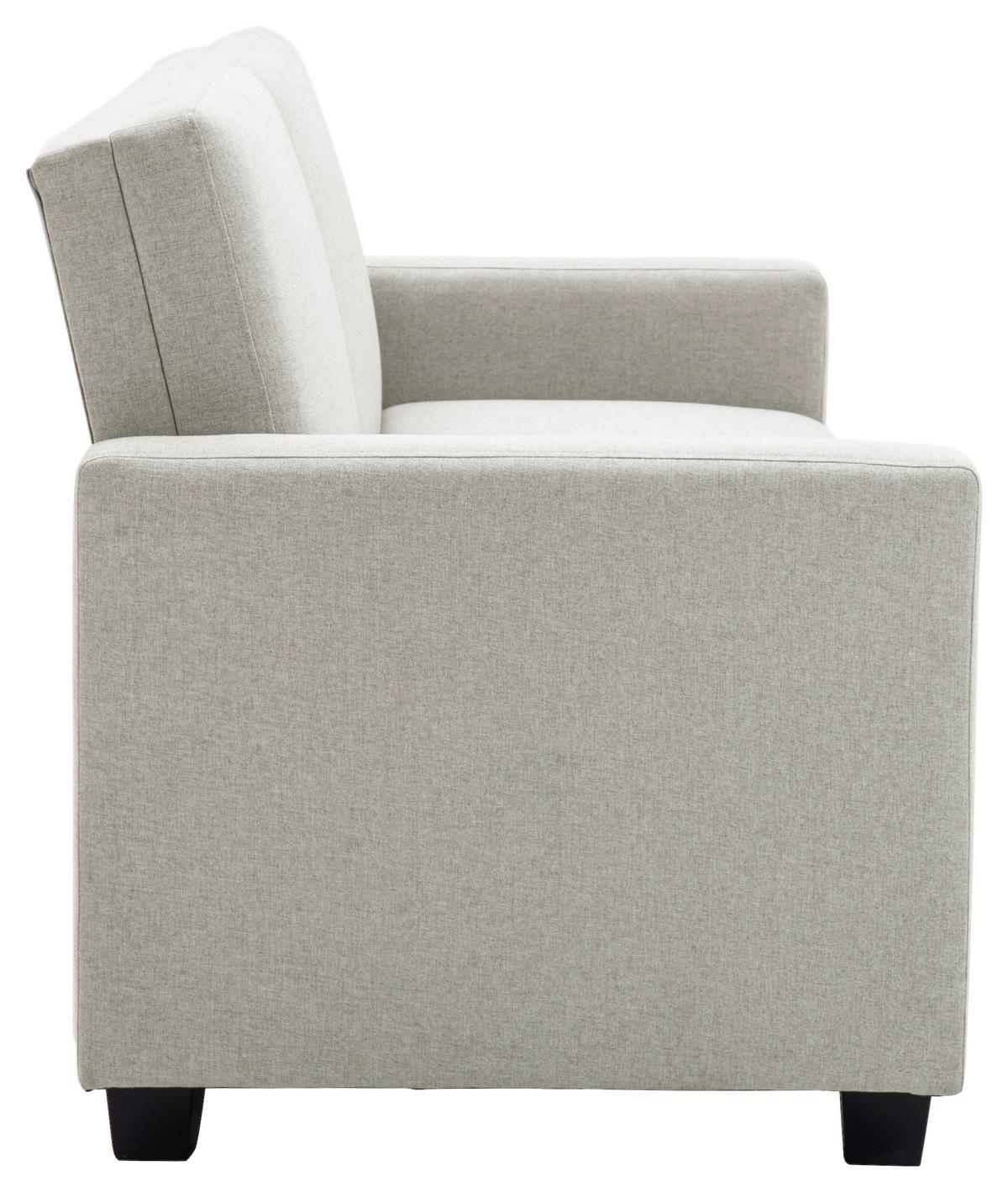 Zofa S Posteljno Funkcijo Kipu, Bela - črna/krem barve, Basics, umetna masa/tekstil (192/76/85cm) - P & B