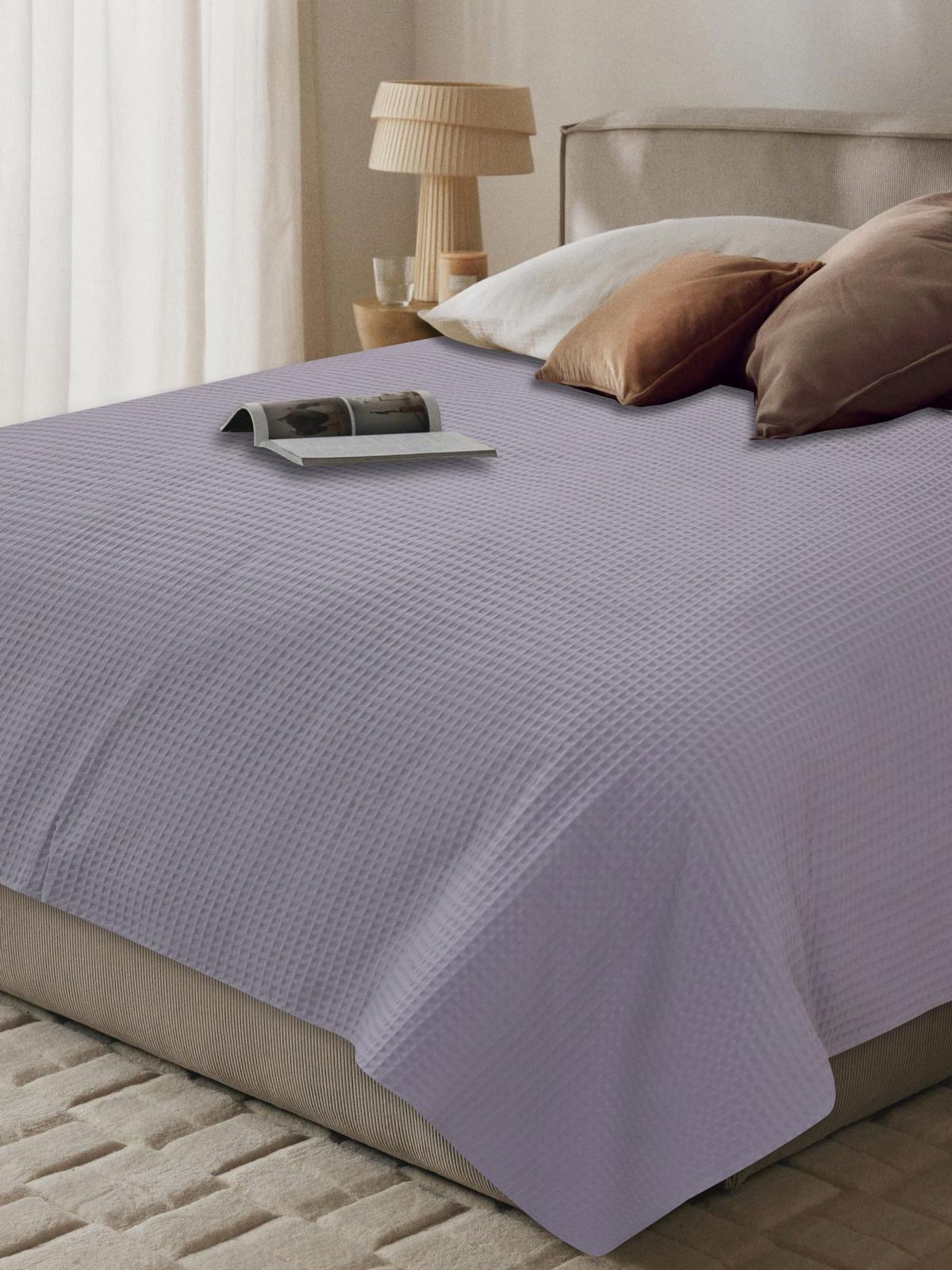 Cuvertură Luna cca. 150x220cm - lila, Basics, textil (150/220cm)