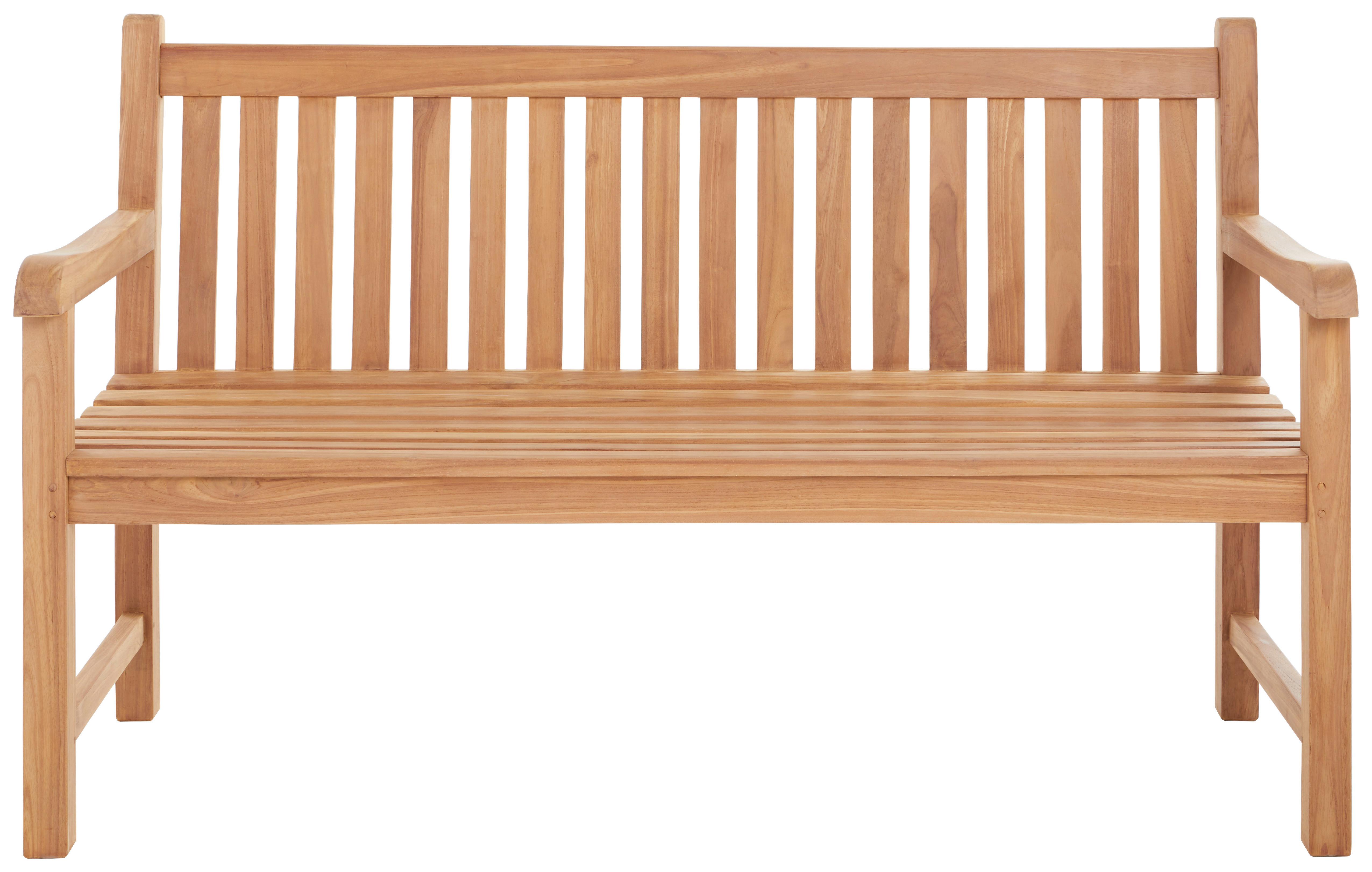 ŁAWKA OGRODOWA SEMERANG - kolor drewna tekowego, Natur, drewno (150/92/55cm) - Ambia Garden