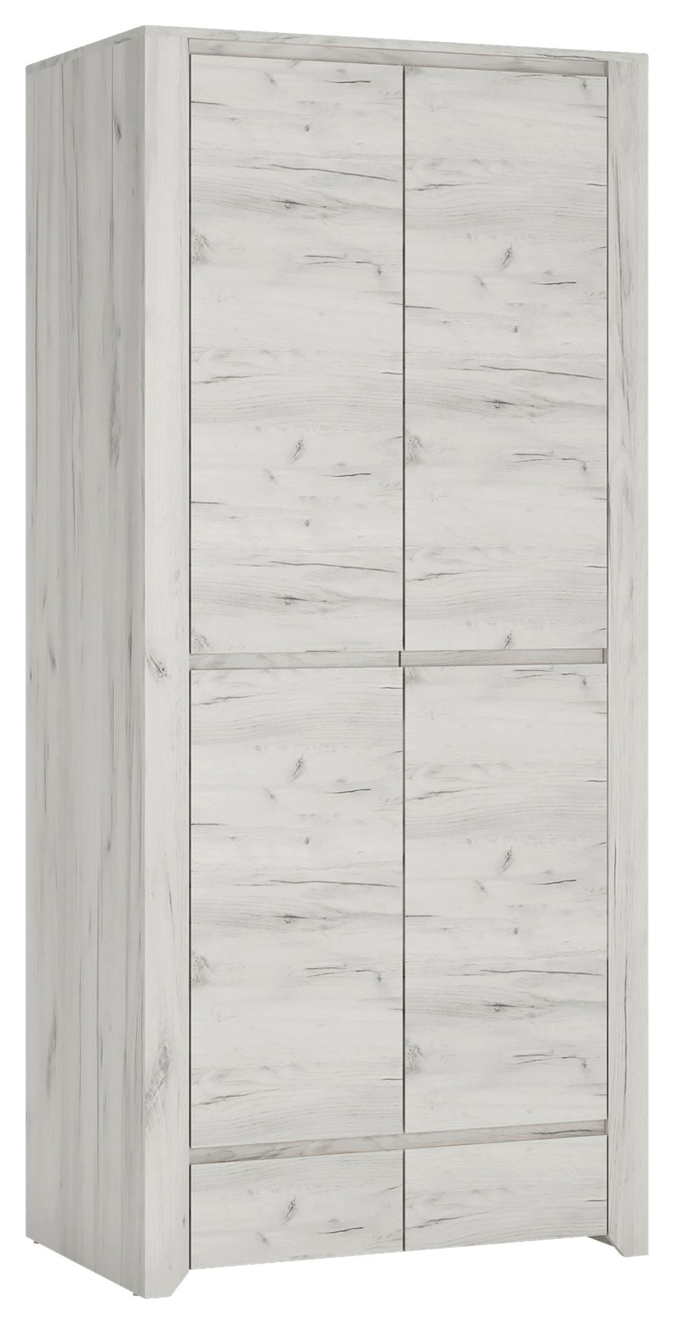 Ormar S Klasičnim Vratima Angel - boje hrasta, Moderno, drvni materijal (84/190,5/58,2cm)