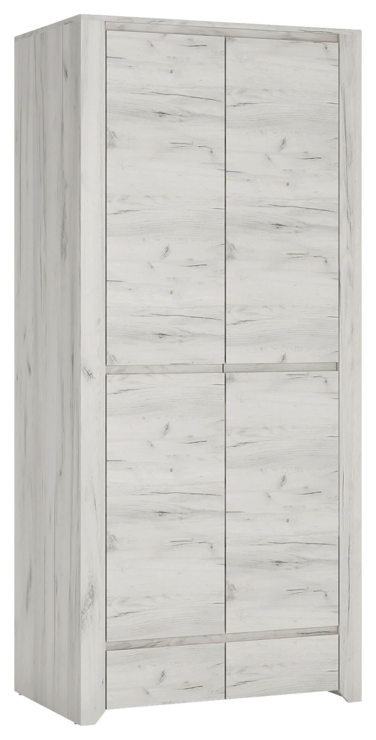 Ormar S Klasičnim Vratima Angel - boje hrasta, Moderno, drvni materijal (84/190,5/58,2cm)