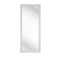 LUSTRO ŚCIENNE EMMA - biały, Lifestyle, drewno/szkło (70/170/3cm) - Carryhome