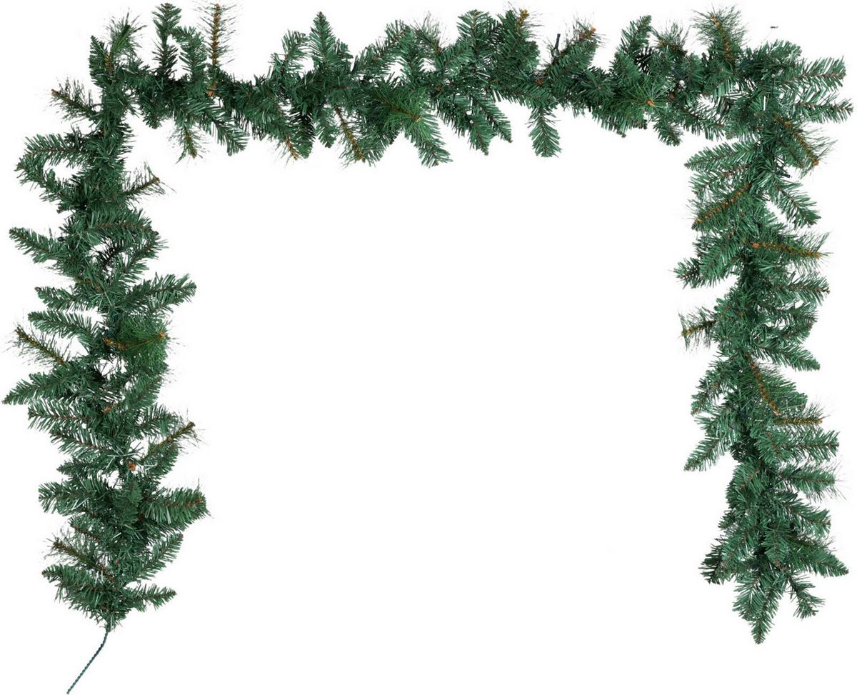 Fenyőgirland Garry - sötétzöld, műanyag (270cm)