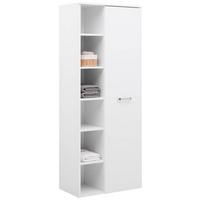 Visoki Element Fresh - bijela/boje kroma, Konvencionalno, drvni materijal/metal (65/168,5/38,5cm) - Modern Living