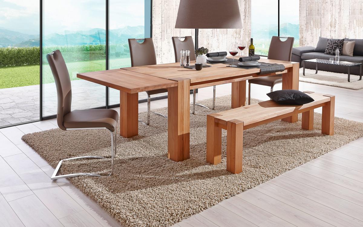 ŁAWKA SVETLANA - buk twardzielowy, Natur, drewno (160/45/35cm) - Carryhome