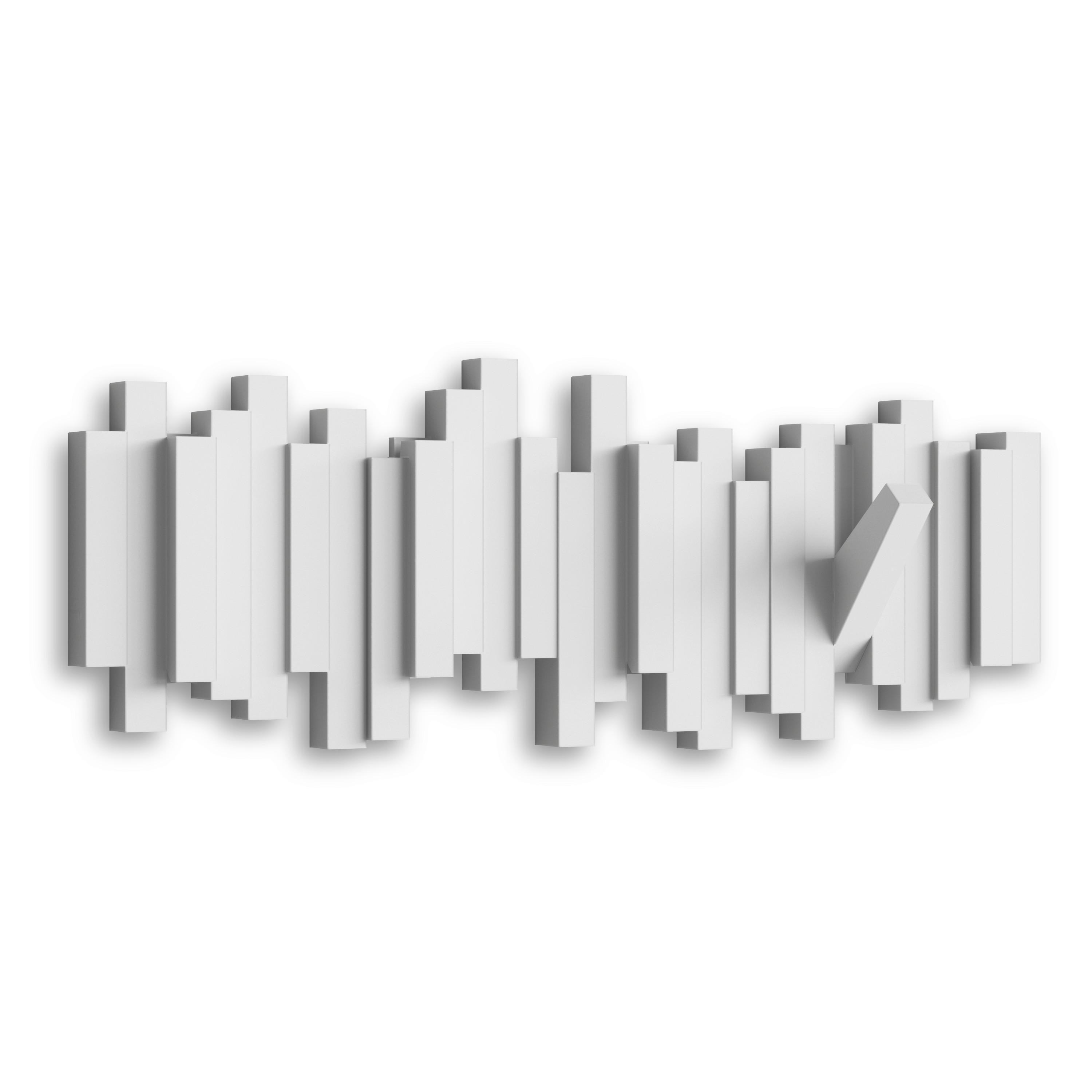 LISTWA DO PRZEDPOKOJU 318211-660 - biały, Design, tworzywo sztuczne (49/18/3cm) - Umbra