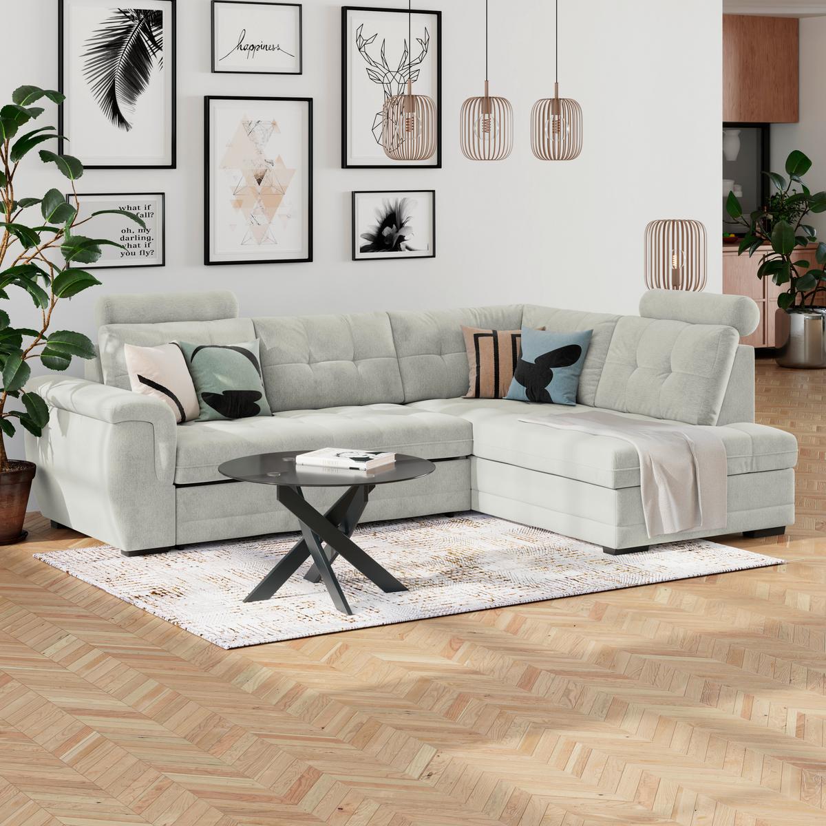 Coltar FALCO NEW - crem, Konventionell, textil (183/251cm) - Mömax