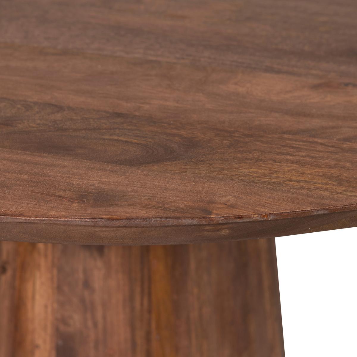 Esstisch Limit Holz - Walnussfarben, Design, Holz (130/130/76cm) - Livetastic
