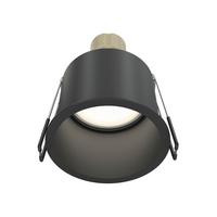 Aubauleuchte Reif Schwarz max. 50 Watt - Schwarz, Trend, Metall (6,8/5,4cm) - MAYTONI