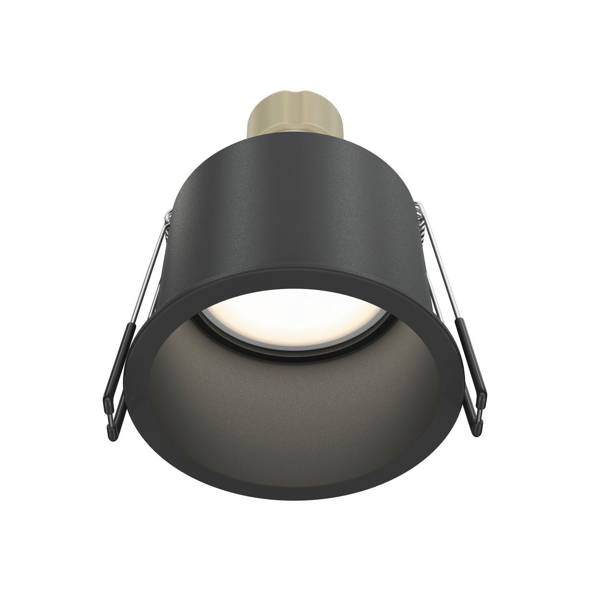 Aubauleuchte Reif Schwarz max. 50 Watt - Schwarz, Trend, Metall (6,8/5,4cm) - MAYTONI