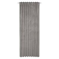 Fertigvorhang Bianca Hellgrau ca. 140x245cm - Hellgrau, Konventionell, Textil (140/245cm) - Modern Living