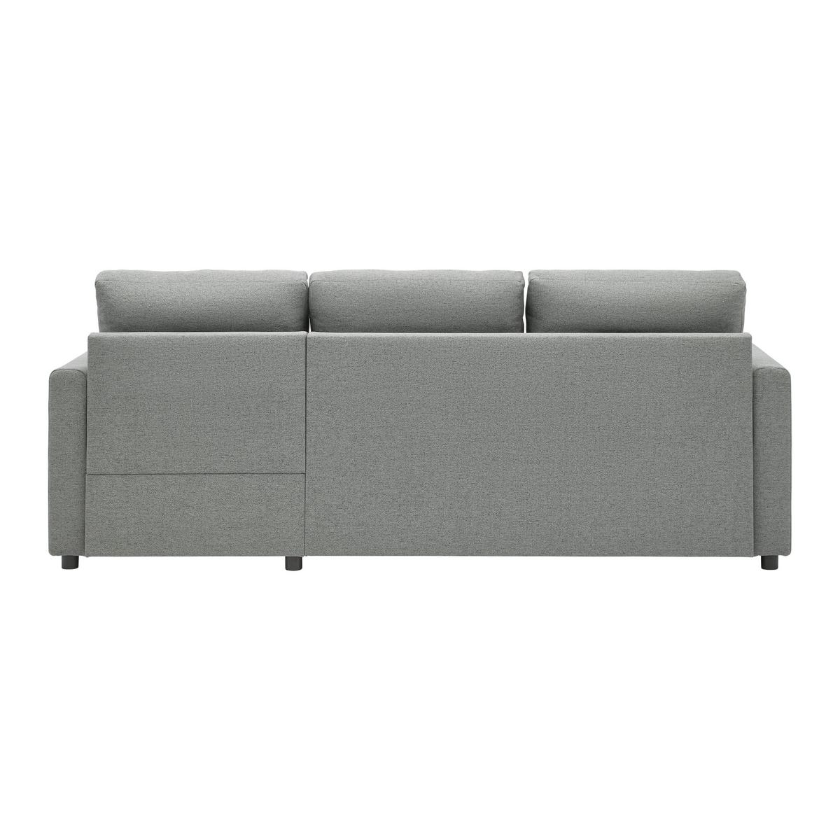 Wohnlandschaft Victoria Grau - Hellgrau/Schwarz, MODERN, Holz/Holzwerkstoff (215/82/145cm) - Based