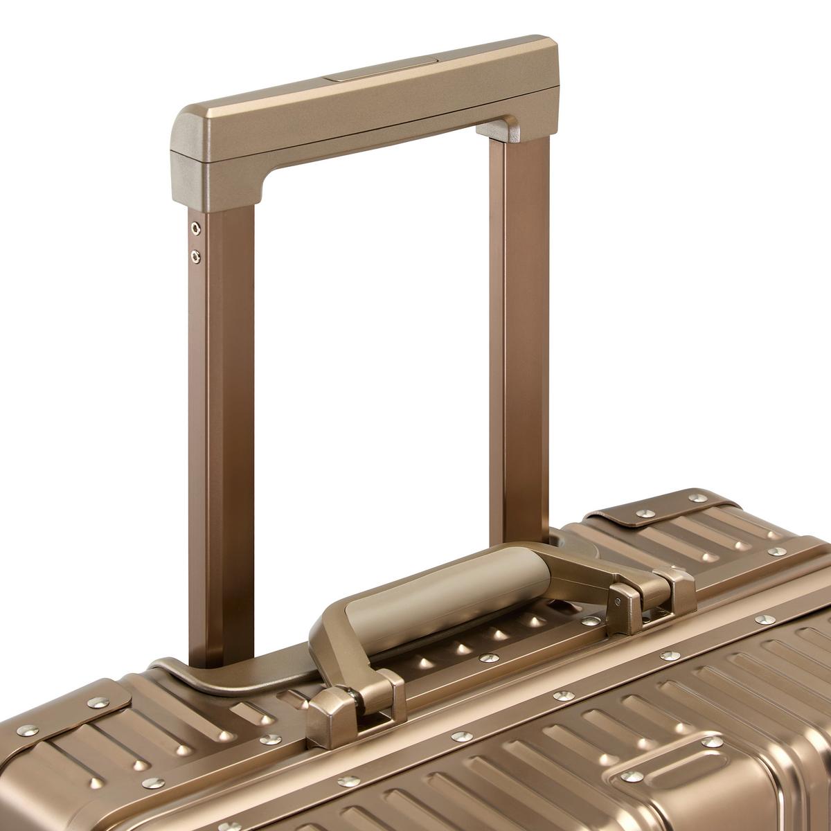 Reisekoffer Dubai Goldfarben - Goldfarben, KONVENTIONELL, Metall (56/36/22cm) - Mömax