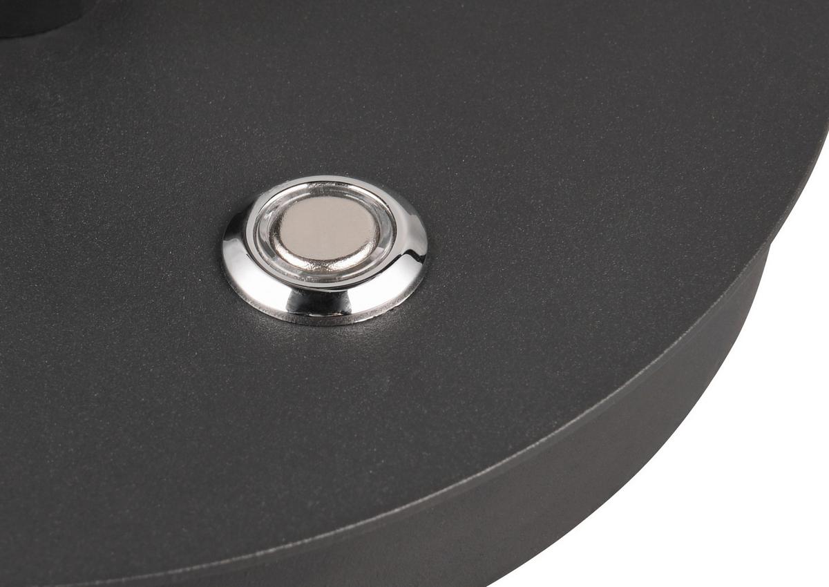 LED-Tischleuchte Nala Schwarz max. 17 Watt - Schwarz, Design, Metall (30/56cm) - Trio Leuchten