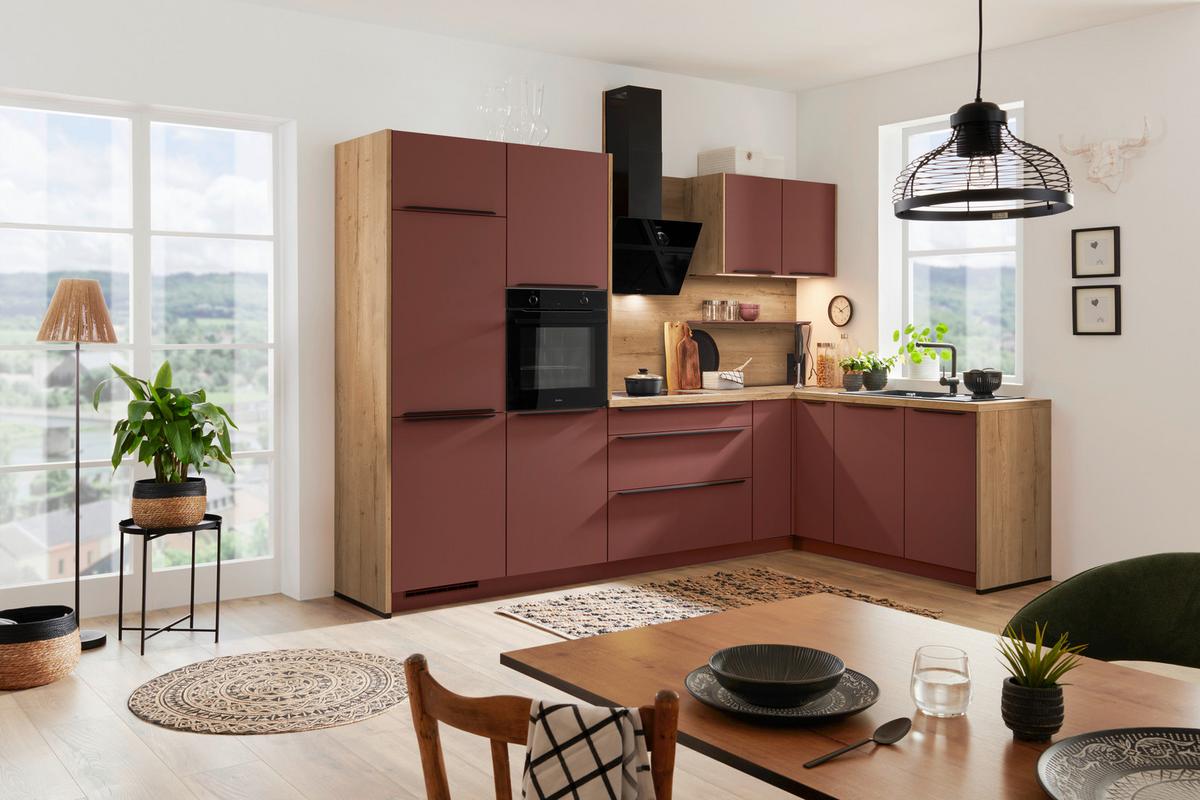 Bucătărie la comandă Easytouch - Modern, material pe bază de lemn (312,5/187,5cm) - Nobilia