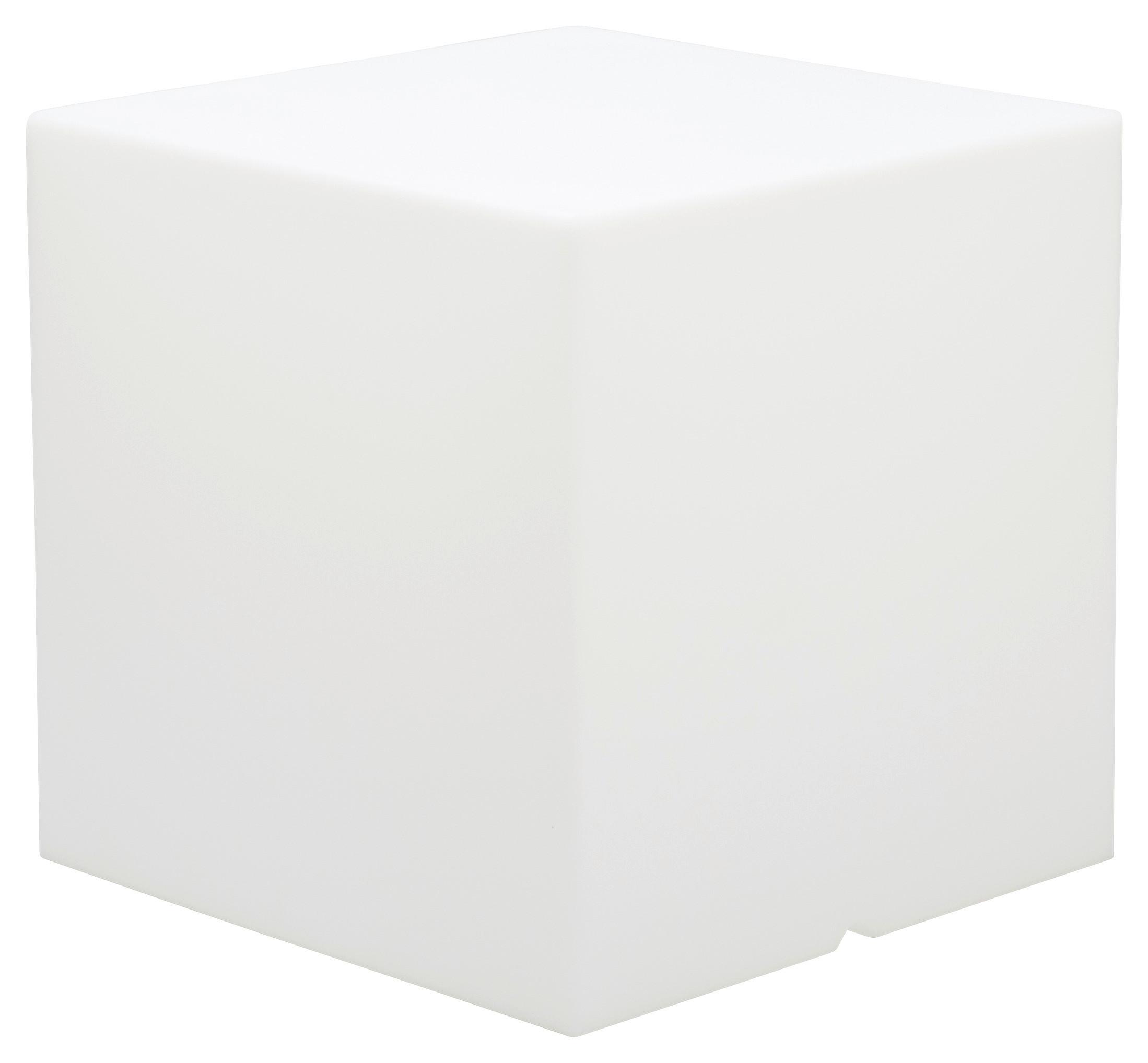 LAMPA ZEWNĘTRZNA LED CUBY 32 - biały, Design, tworzywo sztuczne (32/32cm) - Newgarden
