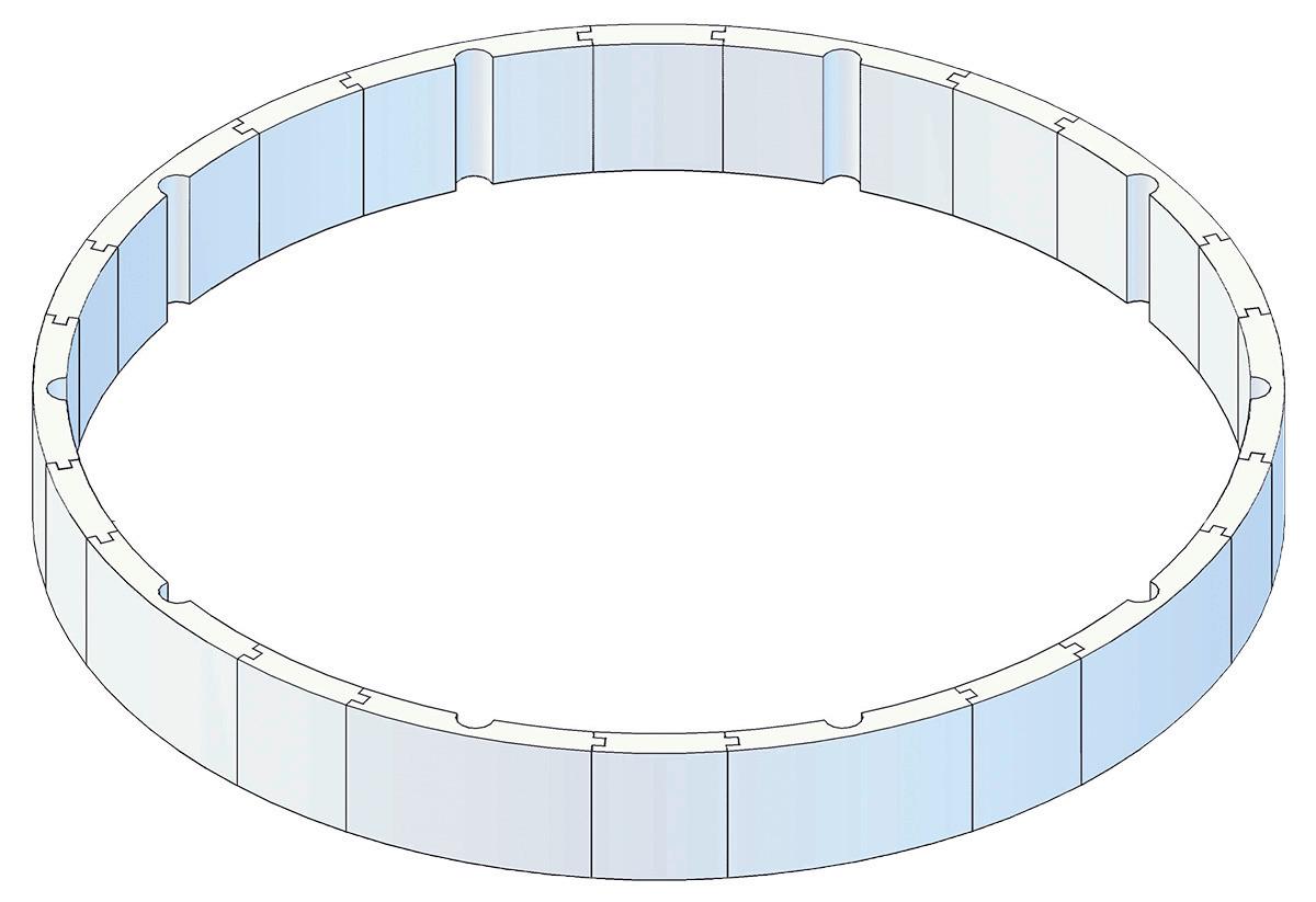 Set Za Izolacijo Bazena Protector T60, Ø 360cm - bela, Basics, umetna masa (360/60cm)