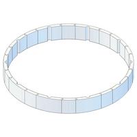 Set Za Izolacijo Bazena Protector T60, Ø 460cm - bela, Basics, umetna masa (460cm)