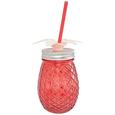 Kozarec Pineapple - roza/meta zelena, kovina/umetna masa (9/13,3cm) - Mömax modern living Kozarec Pineapple - roza/meta zelena, kovina/umetna masa (9/13,3cm) - Mömax modern living